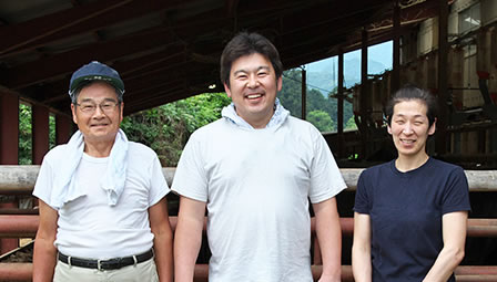 中植牧場のスタッフ